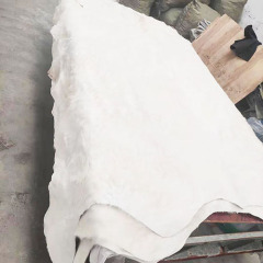 Wholesale White eco-friendly organophosphorus tanned cowhides