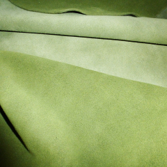 Chrome-free tanning Eco-friendly Cow split suede leather
