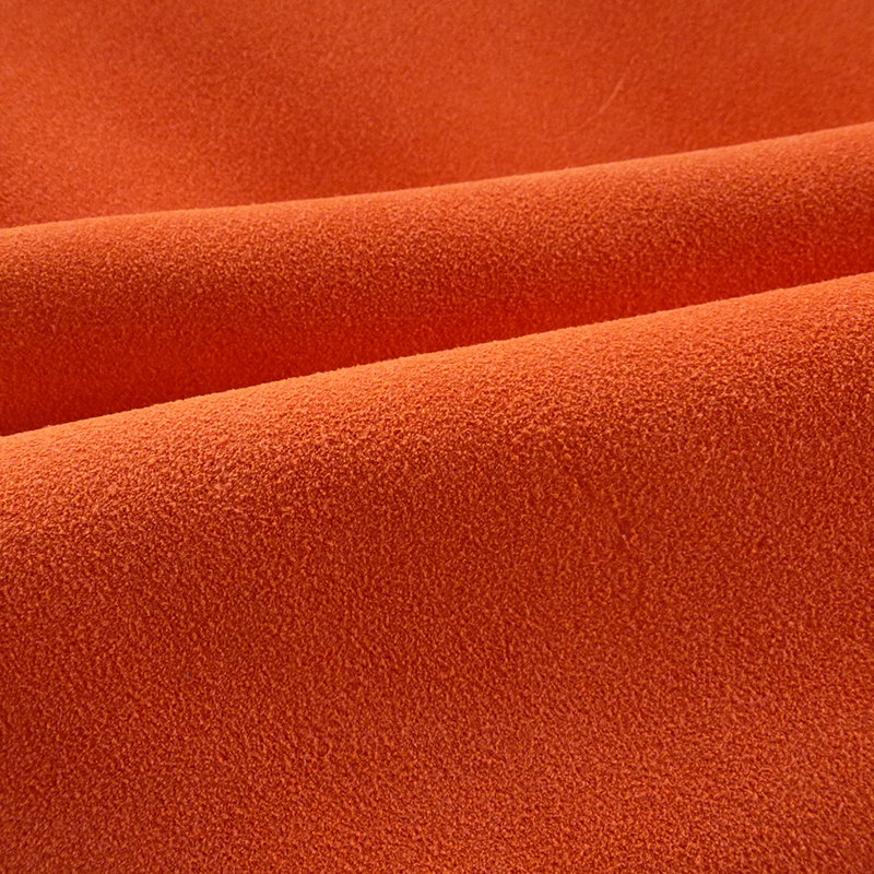 Chrome-free tanning Eco-friendly Cow split suede leather