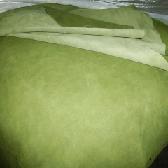 Chrome-free tanning Eco-friendly Cow split suede leather