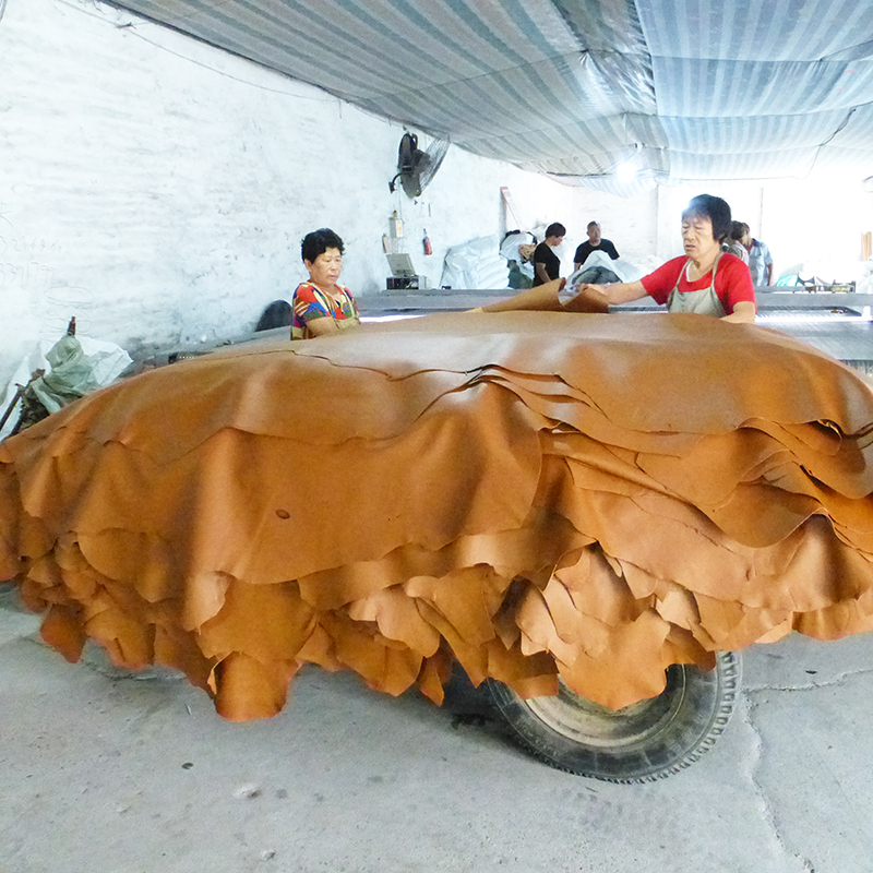 First layer cowhide two-tone sofa leather