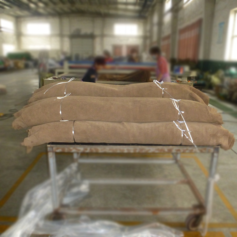 Eco-friendly Cow split suede leather for shoes and bags