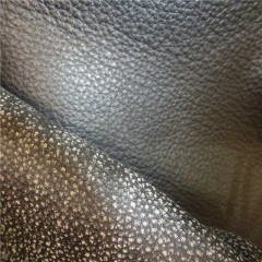 Full-grain Eco-friendly first layer washed two-tone colour cow leather