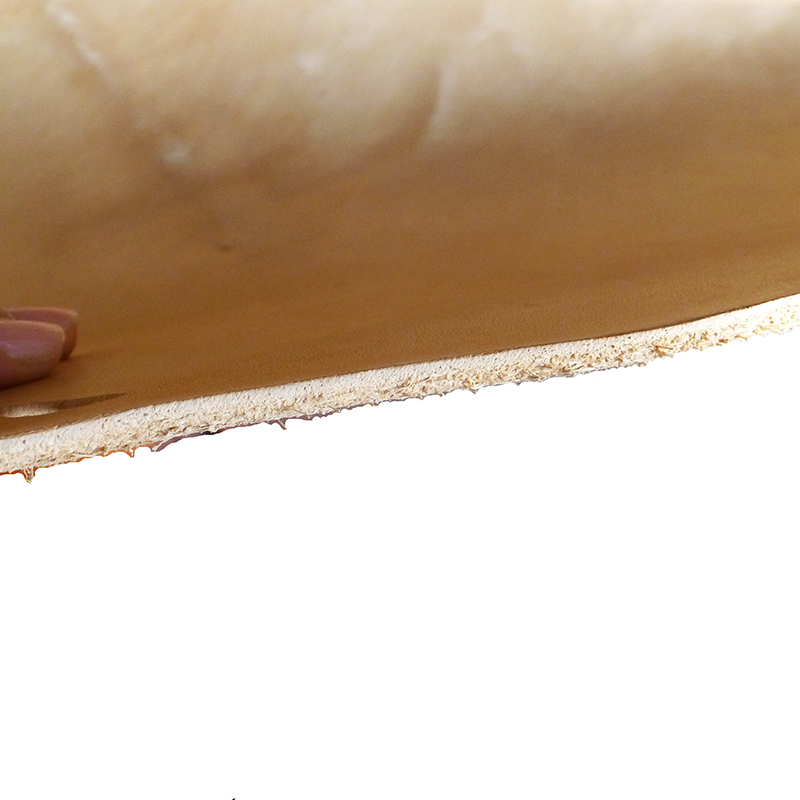 Full-grain Eco-friendly first layer vegetable tanned cow leather