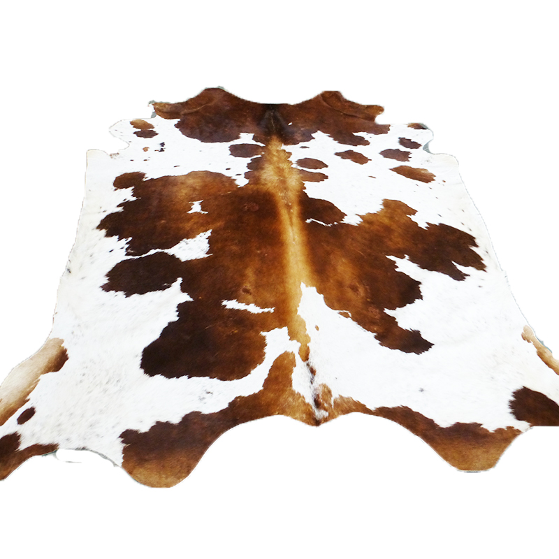 Wholesale Eco-friendly brown and white speckled cowhides