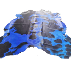Wholesale Eco-friendly dyed cowhides with hair on