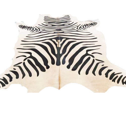 Wholesale Eco-friendly zebra print cowhides