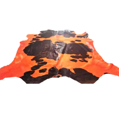 Wholesale Eco-friendly dyed cowhides with hair on