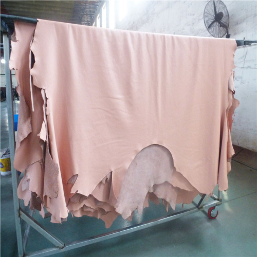 Full-grain Eco-friendly first layer Lychee embossed cow leather