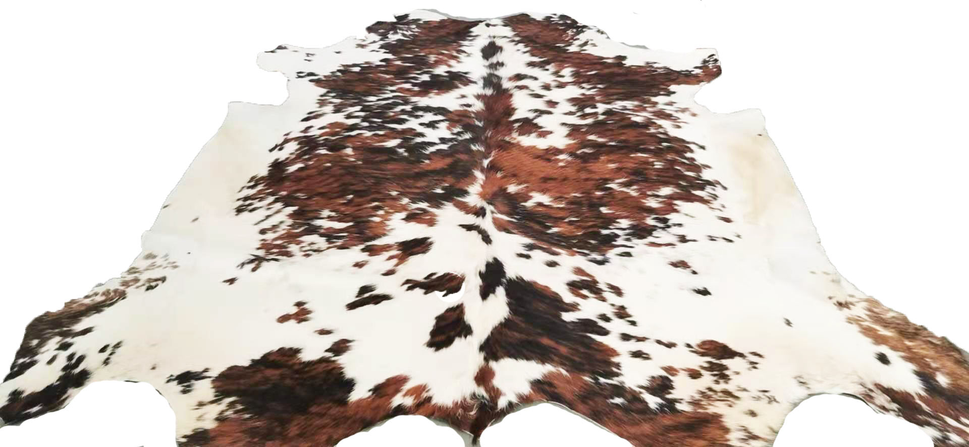 Wholesale Eco-friendly tricolor speckled cowhides