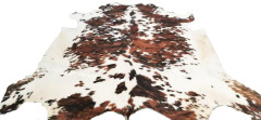 Wholesale Eco-friendly tricolor speckled cowhides