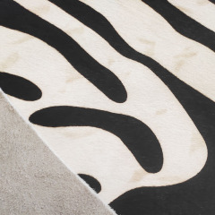 Wholesale Eco-friendly zebra print cowhides