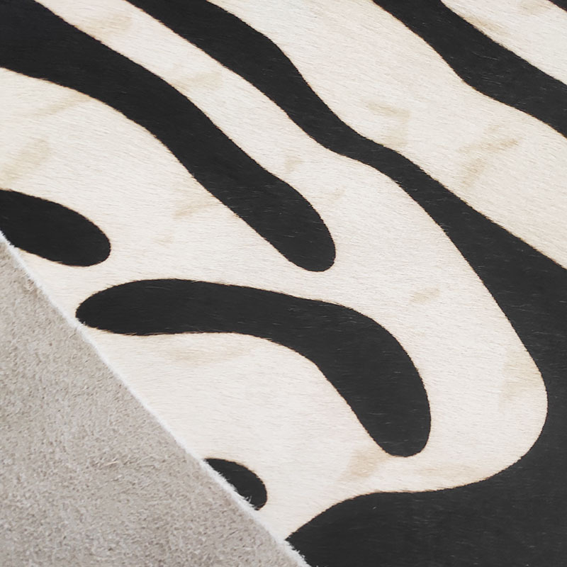 Wholesale Eco-friendly zebra print cowhides