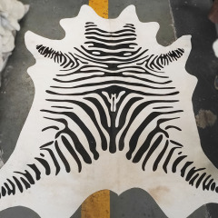 Wholesale Eco-friendly zebra print cowhides