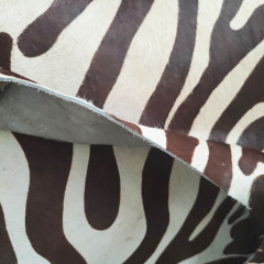 Wholesale Eco-friendly zebra print cowhides