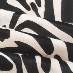 Wholesale Eco-friendly zebra print cowhides