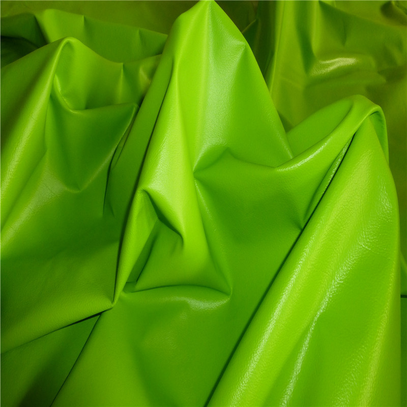 first layer green colour cow nappa leather
