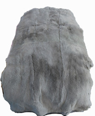 Wholesale nature rex rabbit skin plate