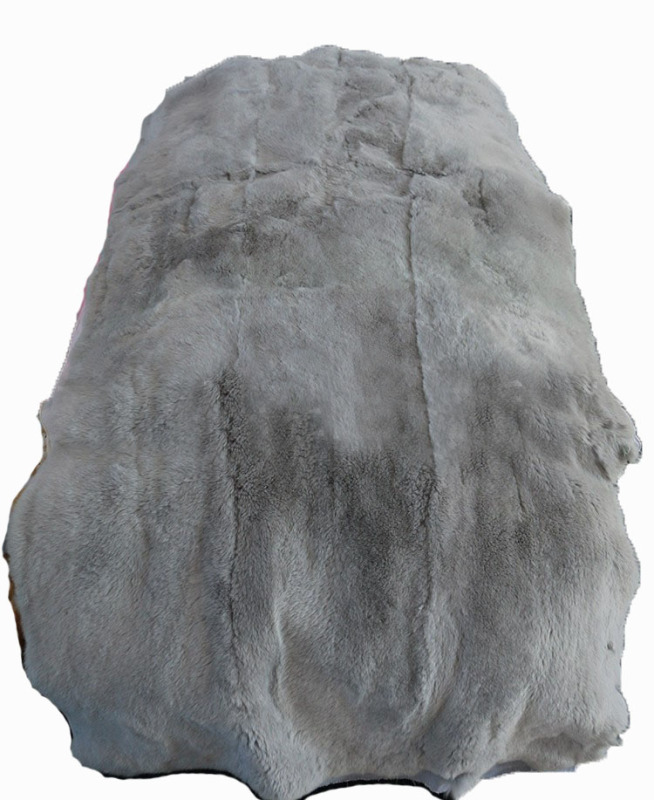 Wholesale nature rex rabbit skin plate