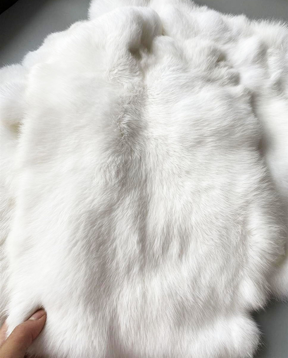 Wholesale nature rex rabbit skin pelt