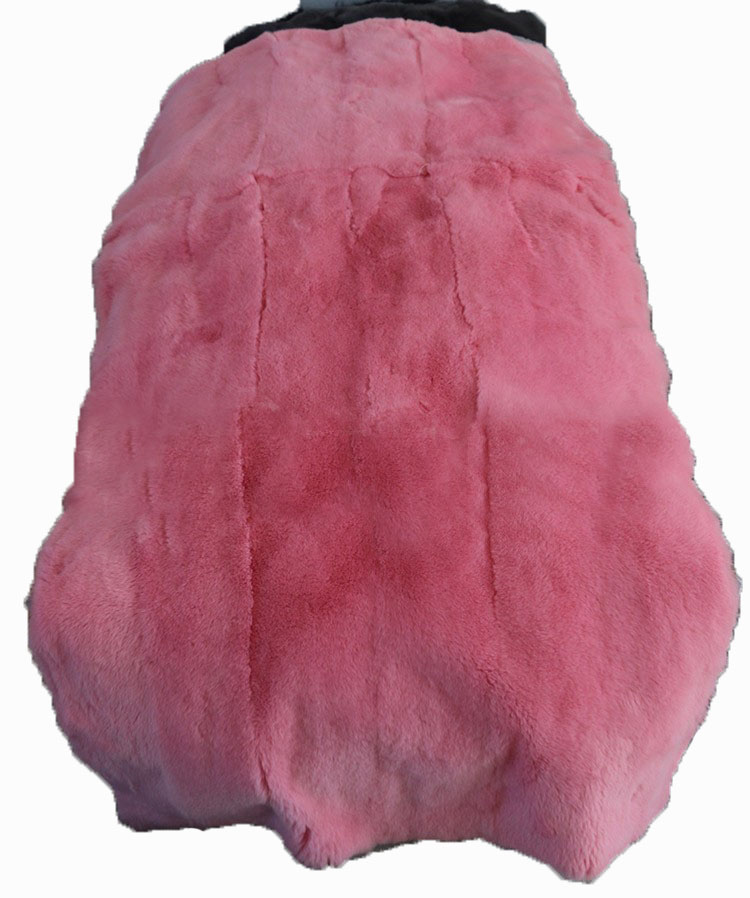 Wholesale nature rex rabbit skin fur plates