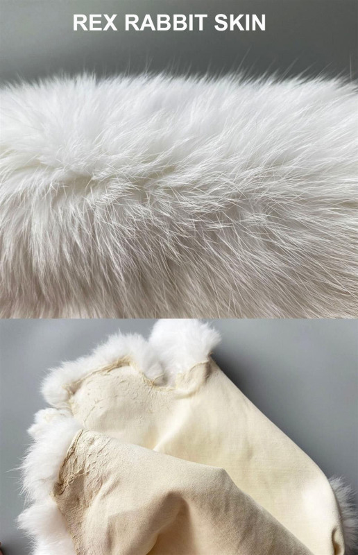 Wholesale nature rex rabbit skin pelt