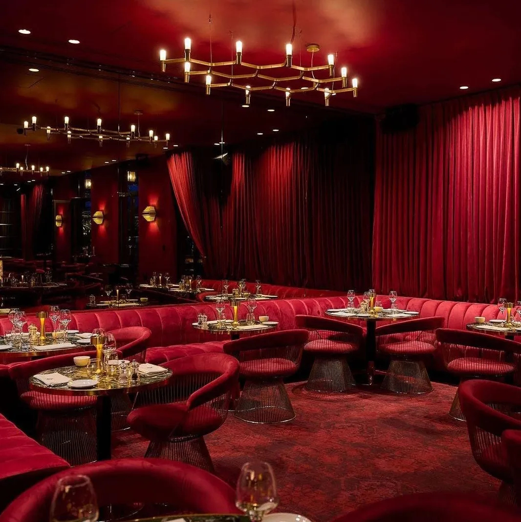 Exclusive Velvet Lounge in Las Vegas, USA