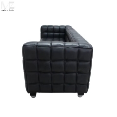 Modern Cubist Tufted Box Sofa-8070