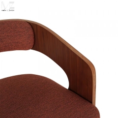 Corporate Reception Wooden Armchair-8278