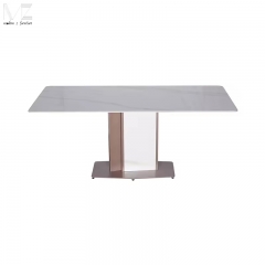 White Sintered Stone Dining Table-5016