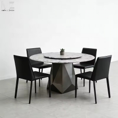 Commercial Round Sintered Stone Dining-5038