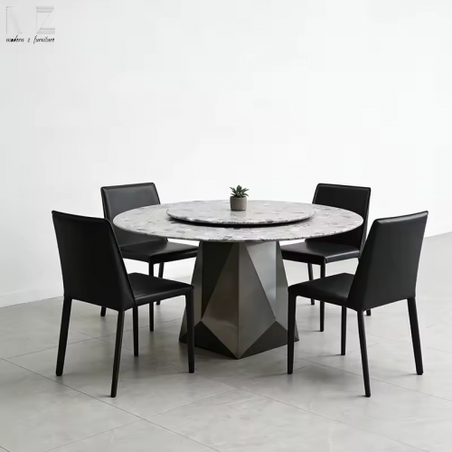 Commercial Round Sintered Stone Dining-5038