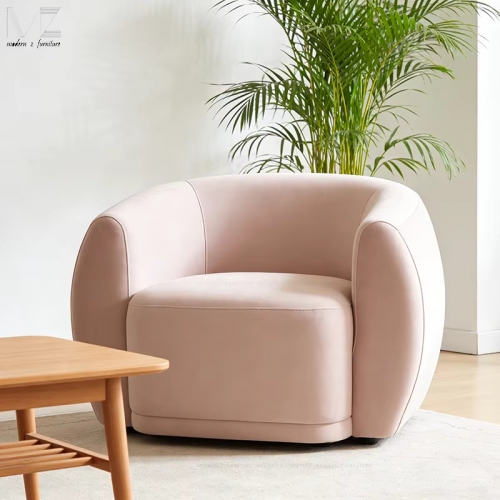 Heavy-Duty Velvet Cafe Chair-2943