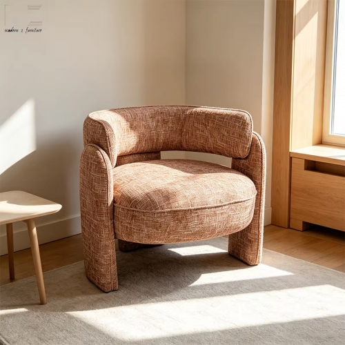 Custom COM Fabric Commercial Lounge Chair-3940