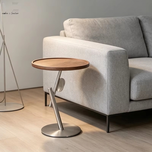 Wooden Tray-Top Side Table-5803