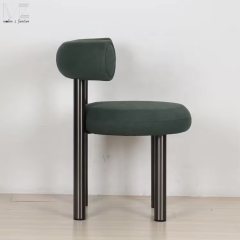 Green Tubular Dining Chair-2365