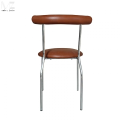 Brown Tubular Dining Chair-8352
