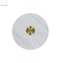 White Round Coffee Table-6172