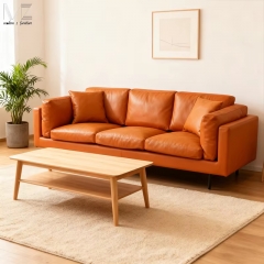 Premium Leather Living Room Couch-6216
