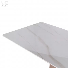 White Sintered Stone Dining Table-5016