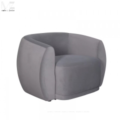 Heavy-Duty Velvet Cafe Chair-2943