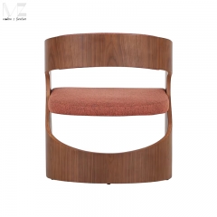 Corporate Reception Wooden Armchair-8278