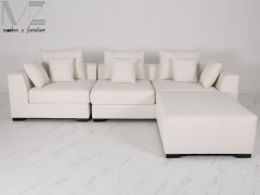 Fire-Retardant Fabric Sofa-2963