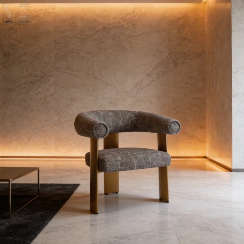 Contemporary Lobby Lounge Chair-8303