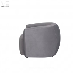 Heavy-Duty Velvet Cafe Chair-2943