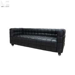 Modern Cubist Tufted Box Sofa-8070