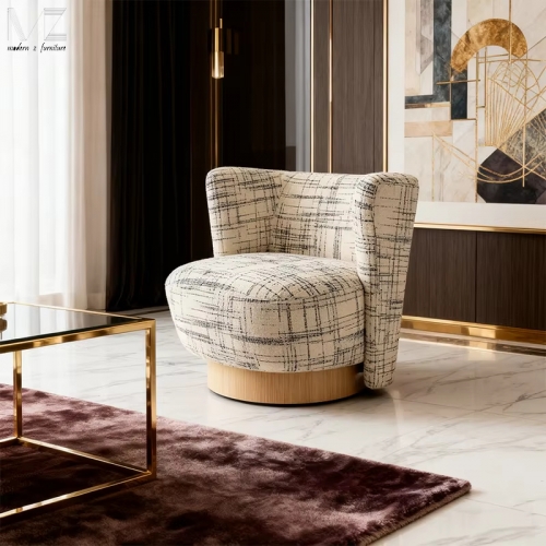 Stain-Proof Velvet Casino VIP Chair-8371