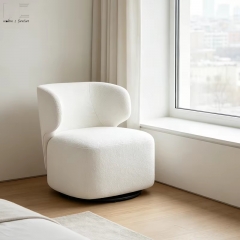 Geometric Art Gallery Lounge Chair-7833