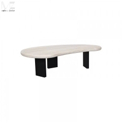 Wholesale Bean Shaped Sintered Stone Coffee Table-8355