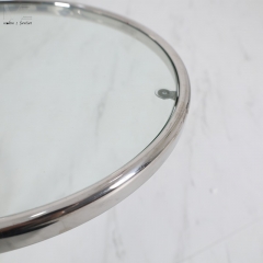 Three-Tier Glass Nesting Coffee Table-MZ1663